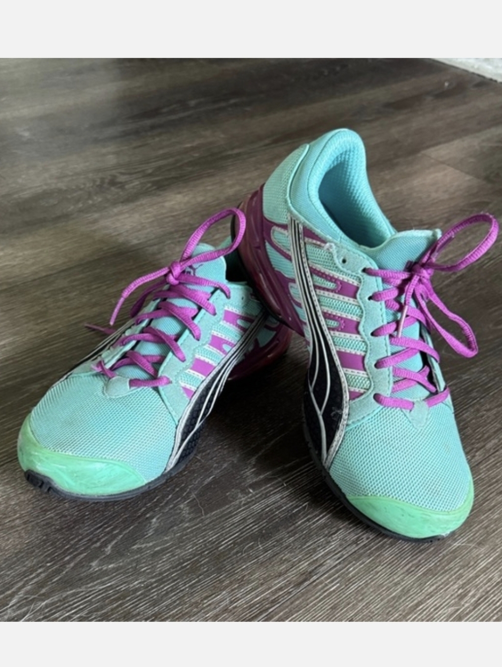 GUC Puma Voltaic Evo Fade Running Sneakers. Womens 8.5. RARE COLOR! - Picture 9 of 10